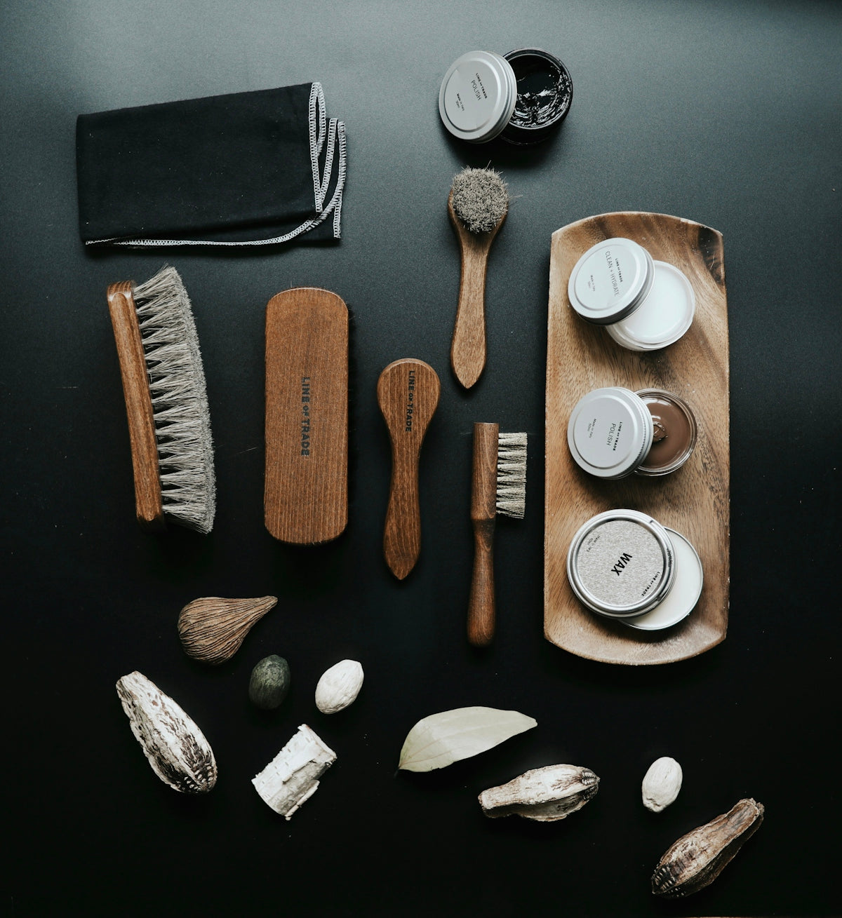 assorted beauty products