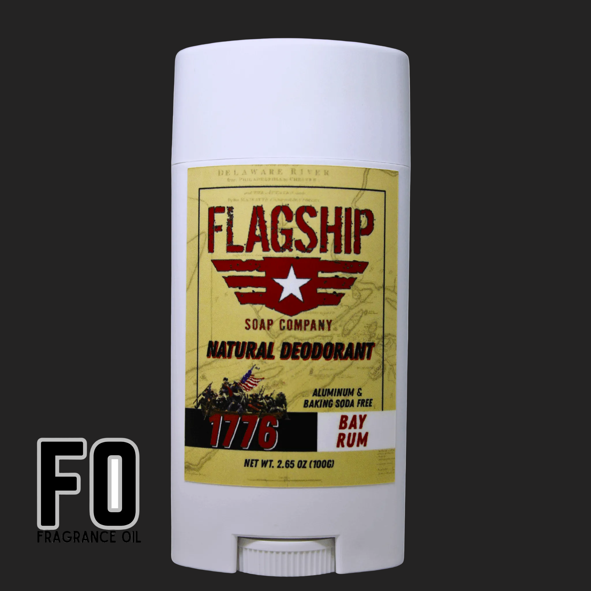 1776 Bay Rum Natural Deodorant