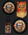 Hipster Repellent Beard Bundle Balm/Butter/Oil/Natural Soap