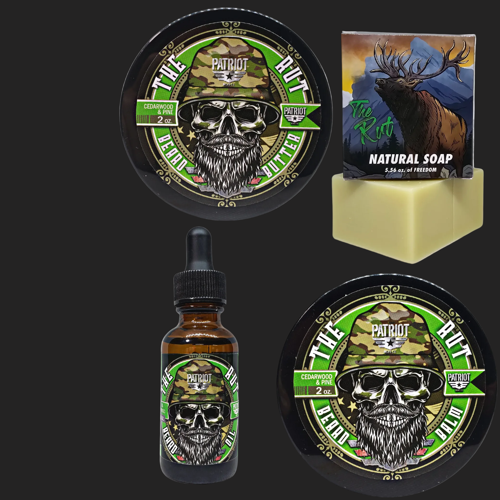 The Rut Beard Bundle Cedarwood and Pine