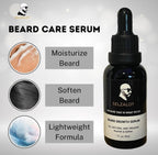 Beard Growth Kit Men’s Beard Care Kit Grooming Set 5 Pieces Beard Products with Wash, Oil Serum, Balm and a Gift Box for Men Self Care