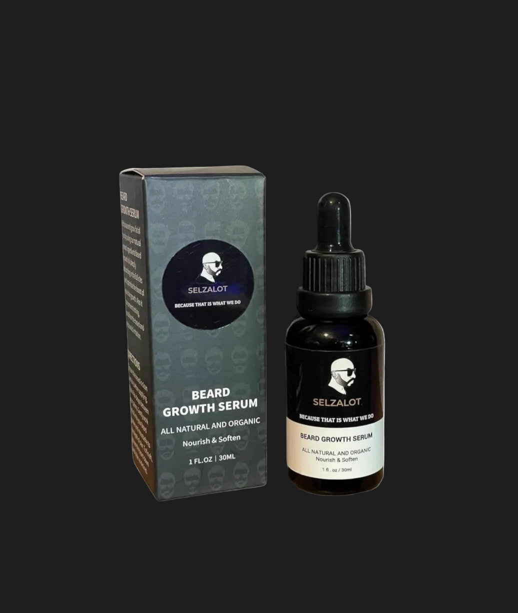 Beard Growth Oil Serum for Men All Natural and Organic Bread Grooming Oil For Men Unscented Facial Hair Serum For Beard Gifts Ideas For Him Self Care Products – 30ml