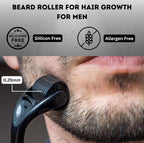 SELZALOT Beard Growth Kit Facial Hairs Men's Grooming Set 7 Pieces Beard Products with Oil, Serum, Balm, Shampoo, Comb, Brush and Hand Beard Care Kit for Men Men Self Care