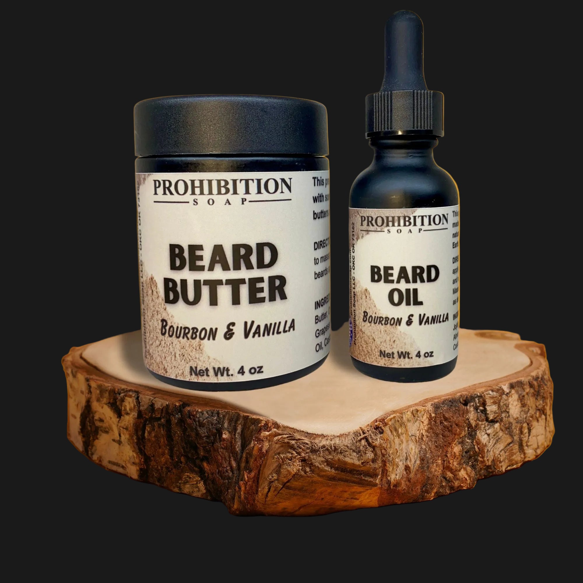 Bourbon & Vanilla Beard Butter