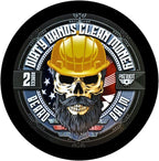 Dirty Hands Clean Money Beard Balm Leather and Oakmoss