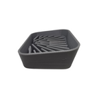 Tactical Soap Saver Soap Dish 1-Piece Gray