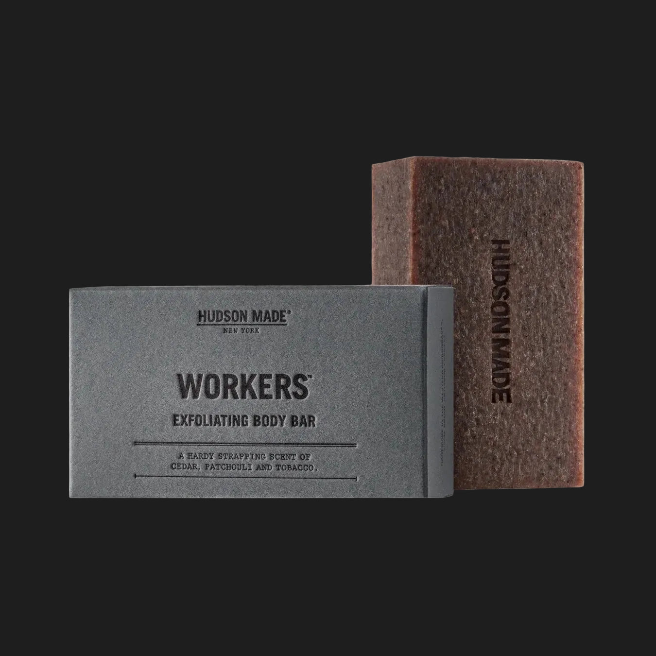 Hudson Made Workers Exfoliating Body Bar Soap