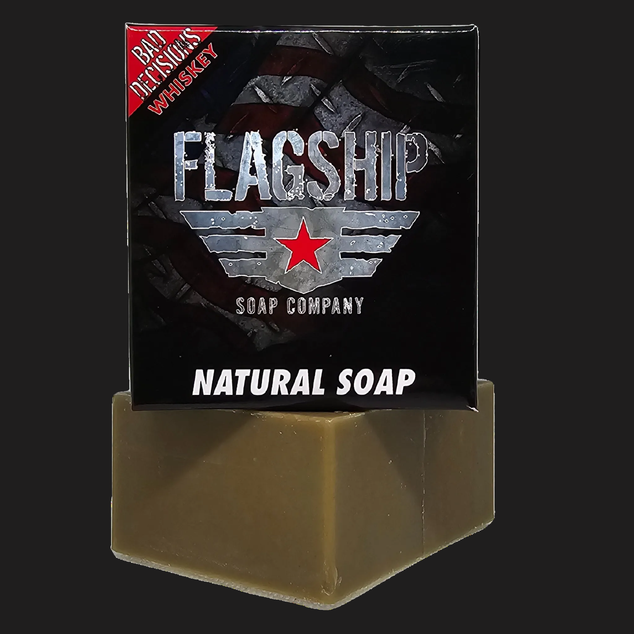 Bad Decisions Whiskey Natural Mens Soap