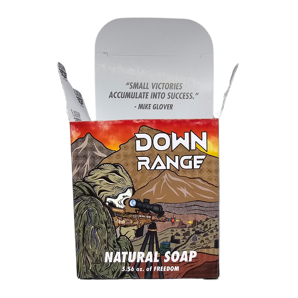Down Range Natural Soap - Gun Powder