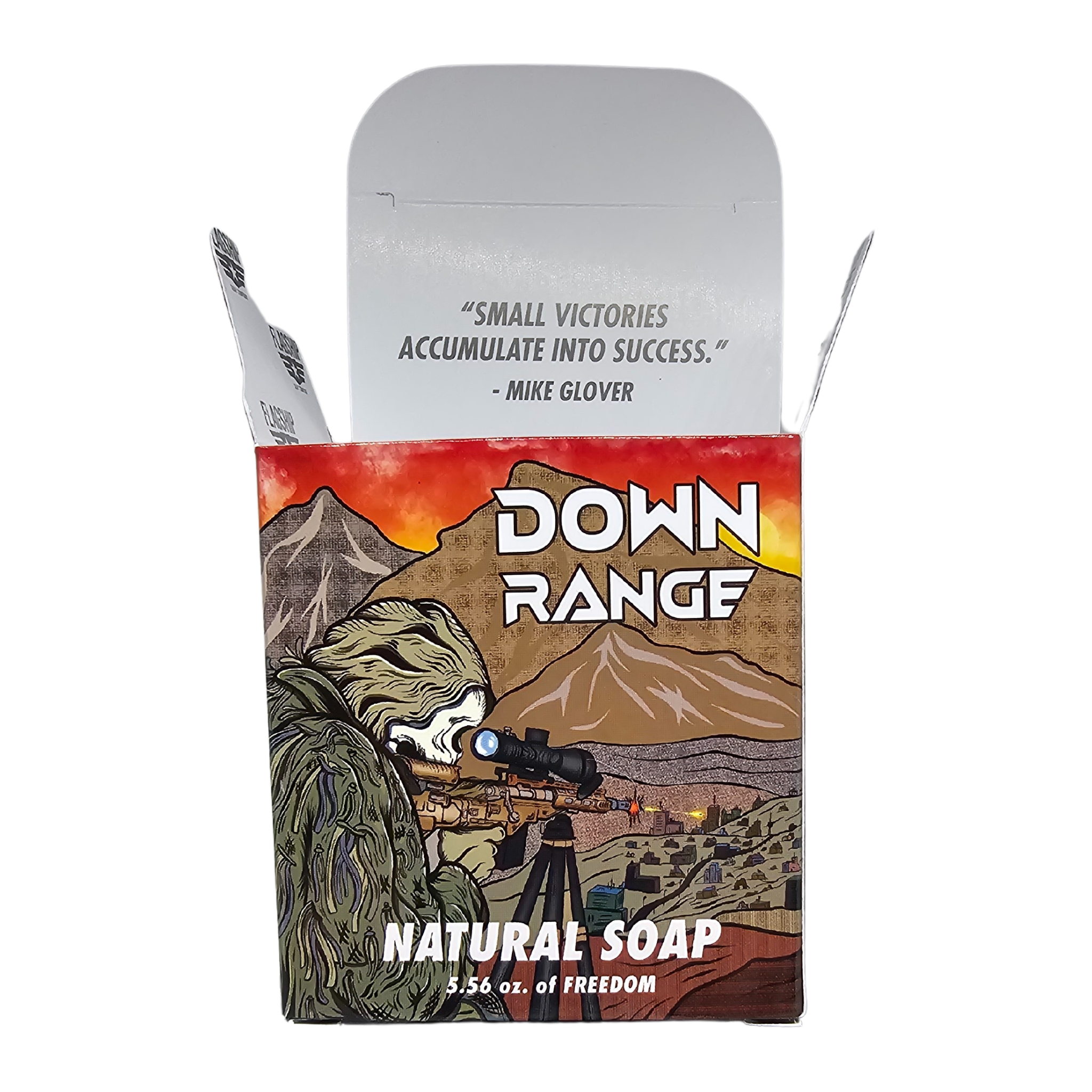 Down Range Natural Soap - Gun Powder