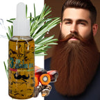 GZE 3-in-1 Beard Oil for Care - Moisturizes Beard & Conditions Skin - Eliminates Flakes - For Men with Short or Long Facial Hair