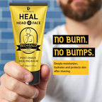 Men's Aftershave Lotion - Smooth Deep Moisturizing, Post-Shave Skincare, Keeps Skin Hydrated, Strengthens Beard Root Care