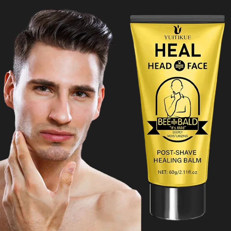 Men's Aftershave Lotion - Smooth Deep Moisturizing, Post-Shave Skincare, Keeps Skin Hydrated, Strengthens Beard Root Care