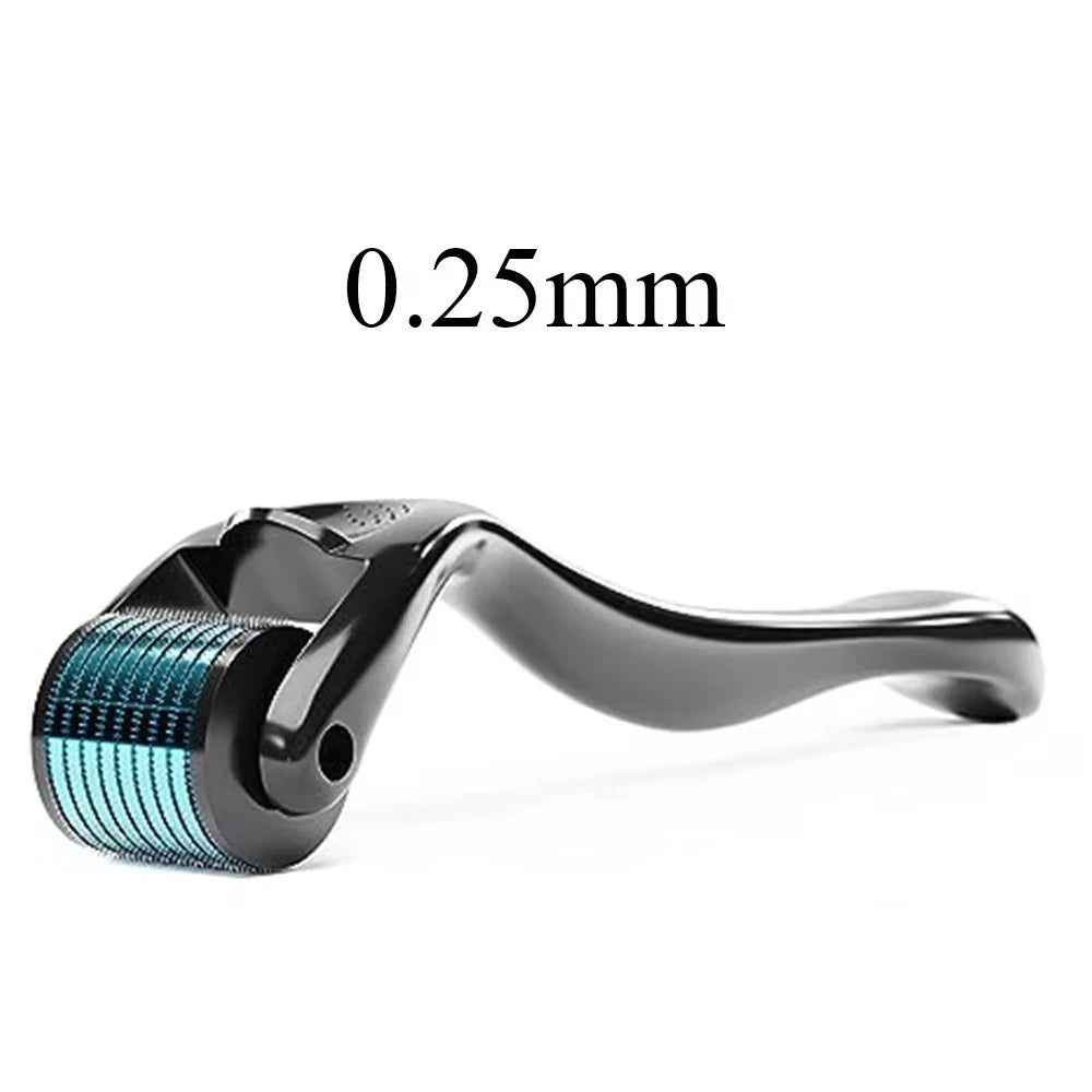Derma Roller for Hair Growth & Face Care - Microneedling Pen with 540 Needles Scalp Beard Massager for Men Women Skin Care Tool