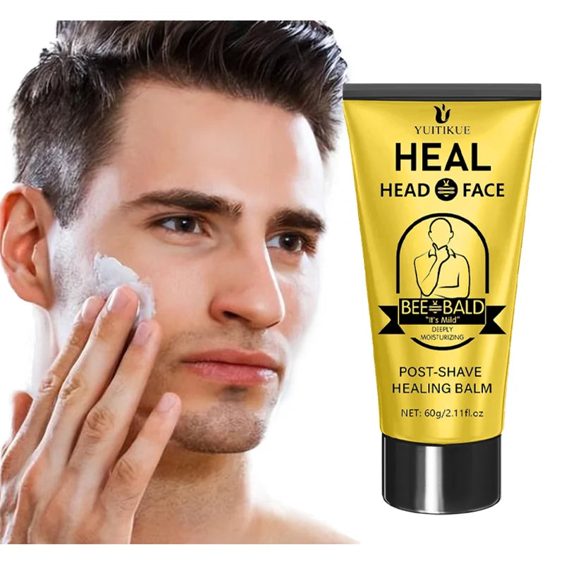 Men's Aftershave Lotion - Smooth Deep Moisturizing, Post-Shave Skincare, Keeps Skin Hydrated, Strengthens Beard Root Care