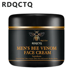 RDQCTQ Men's Bee venom Wrinkle Remover Face Cream Firming Lifting Anti Aging Fade Fine Lines Moisturizing Skin Care