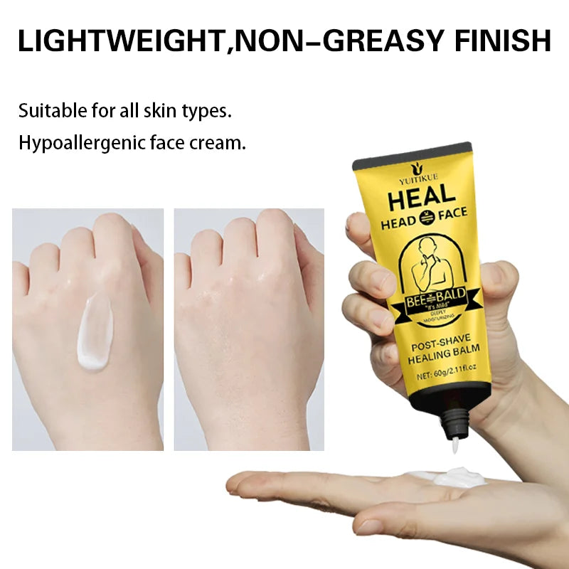 Men's Aftershave Lotion - Smooth Deep Moisturizing, Post-Shave Skincare, Keeps Skin Hydrated, Strengthens Beard Root Care
