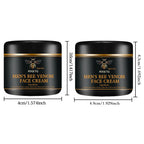 RDQCTQ Men's Bee venom Wrinkle Remover Face Cream Firming Lifting Anti Aging Fade Fine Lines Moisturizing Skin Care