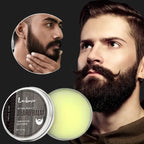LOCKMIO Natural Moisture Mustaches Cream Beard Balm for Repair Skin Promote Hairs Growth Thickener for Grooming and Caring Beard