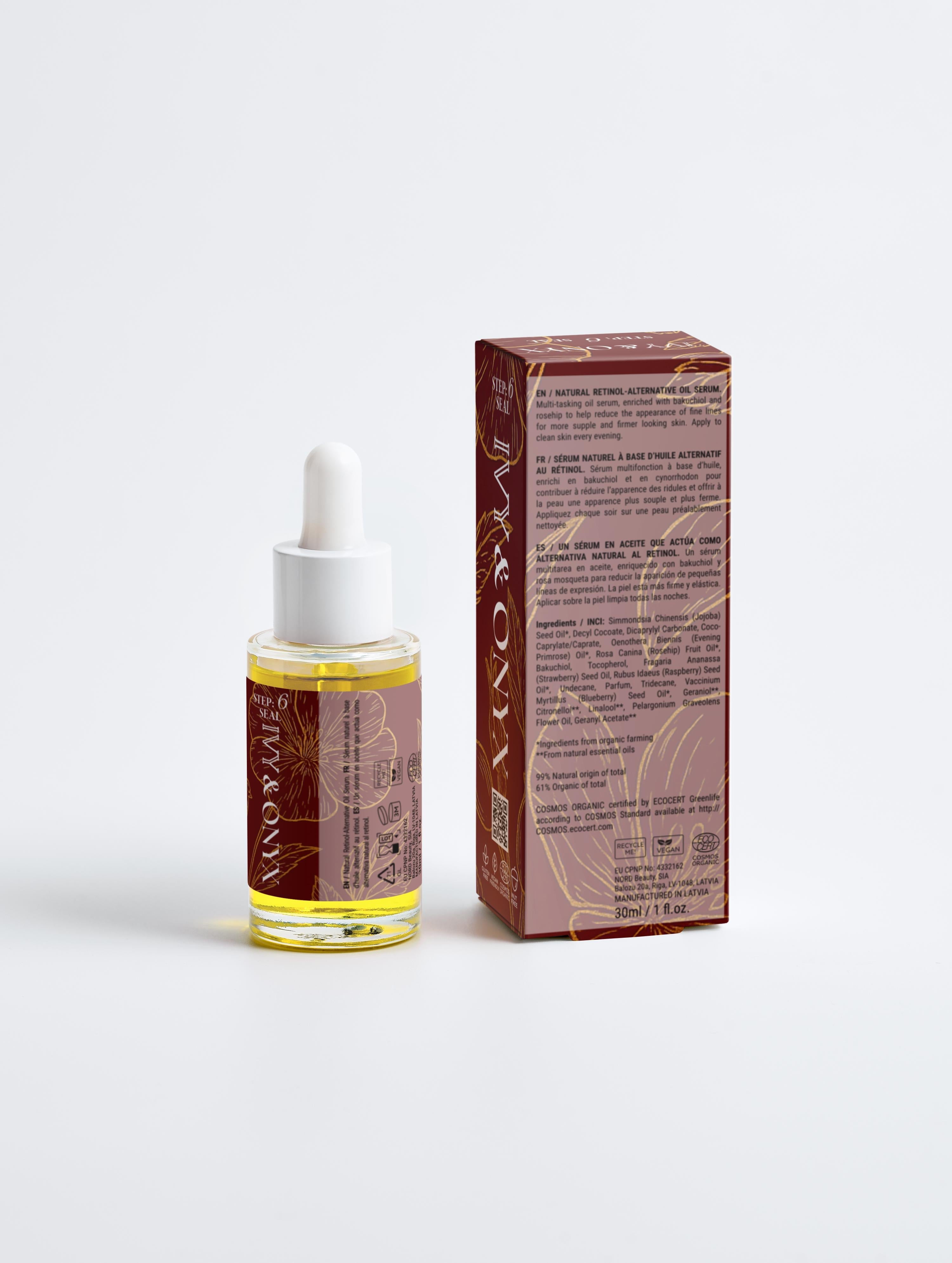 IVY & ONYX | Step 6: Velvet Renewal Bakuchiol Facial Elixir