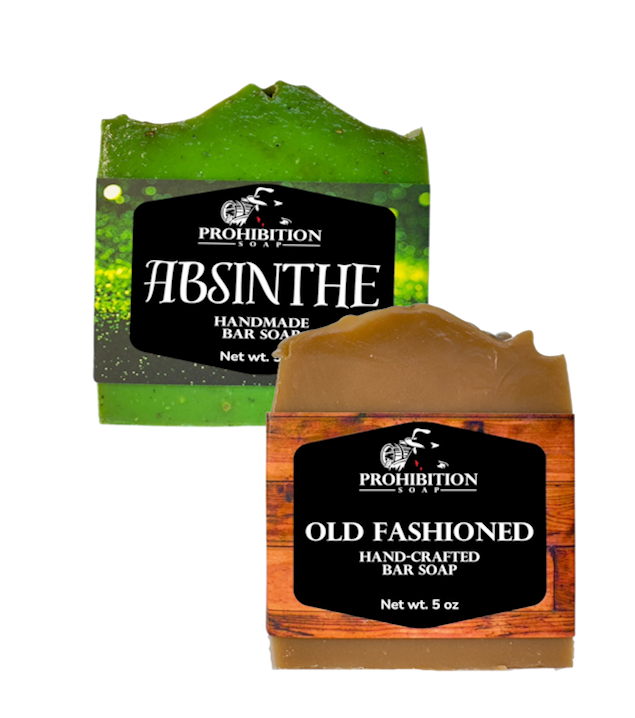 Prohibition | Absinthe & Old Fashioned Soap Duo