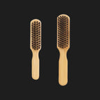 Bamboo Beard Brush Duo