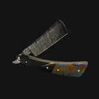 Damascus Steel Straight Razor