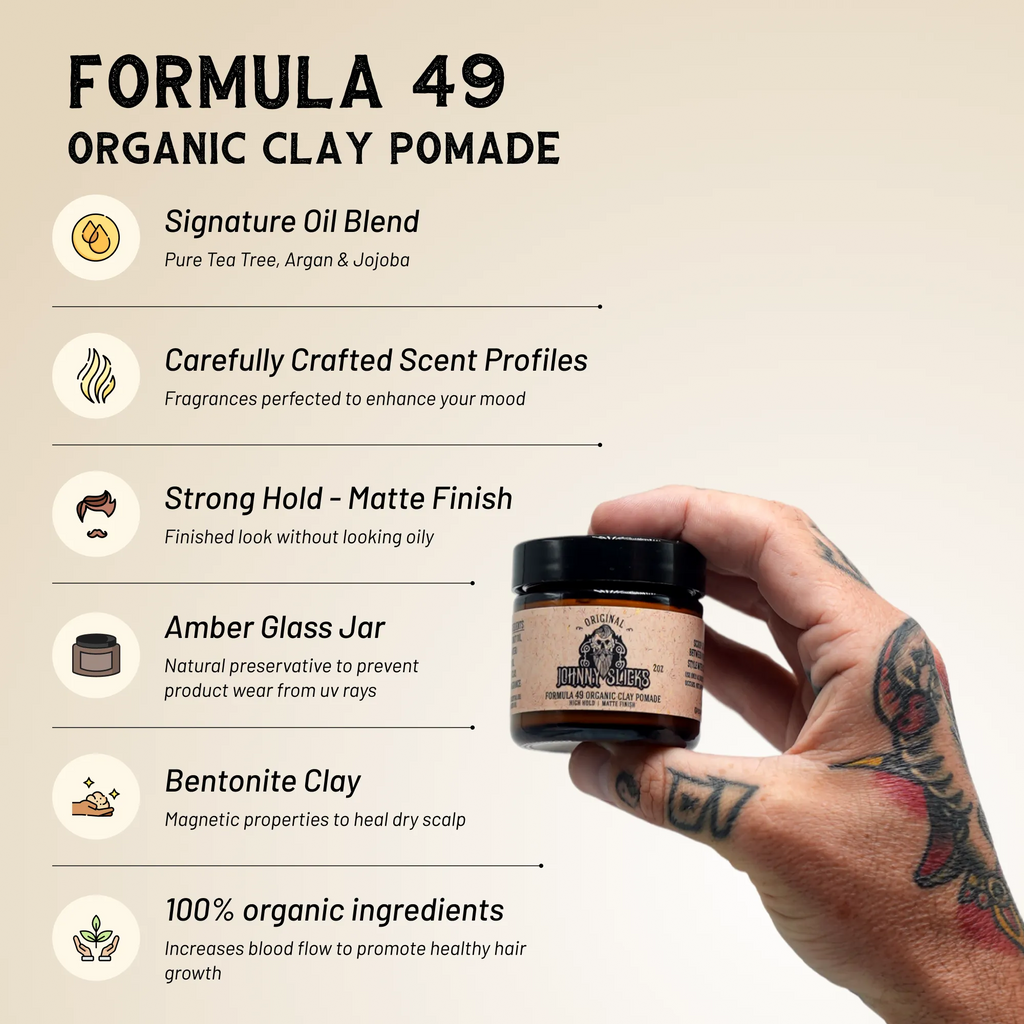 Organic Clay Pomade