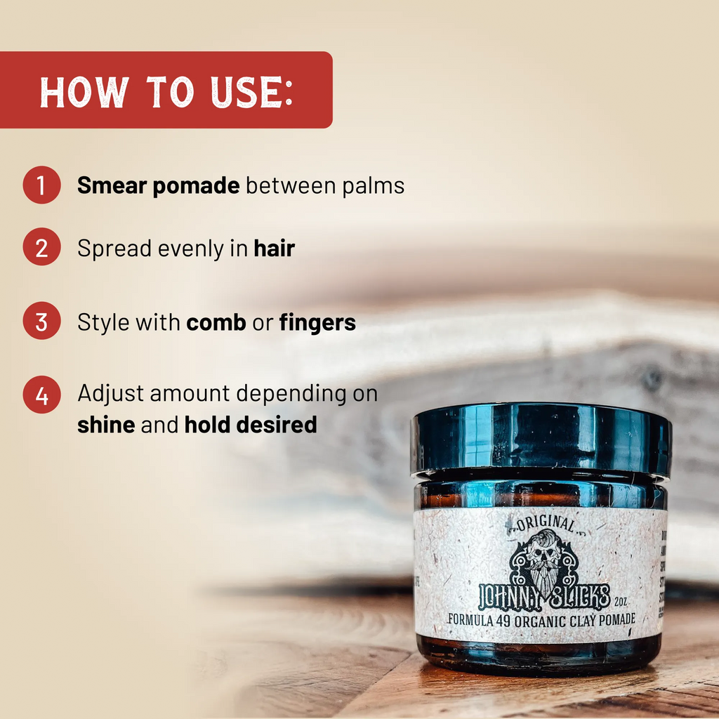 Organic Clay Pomade