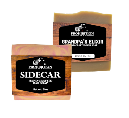 Prohibition | Grandpa's Elixir & Sidecar Soap Duo