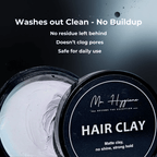 Matte Finish Hair Clay - Strong Hold. Zero Shine. All-Day Control.
