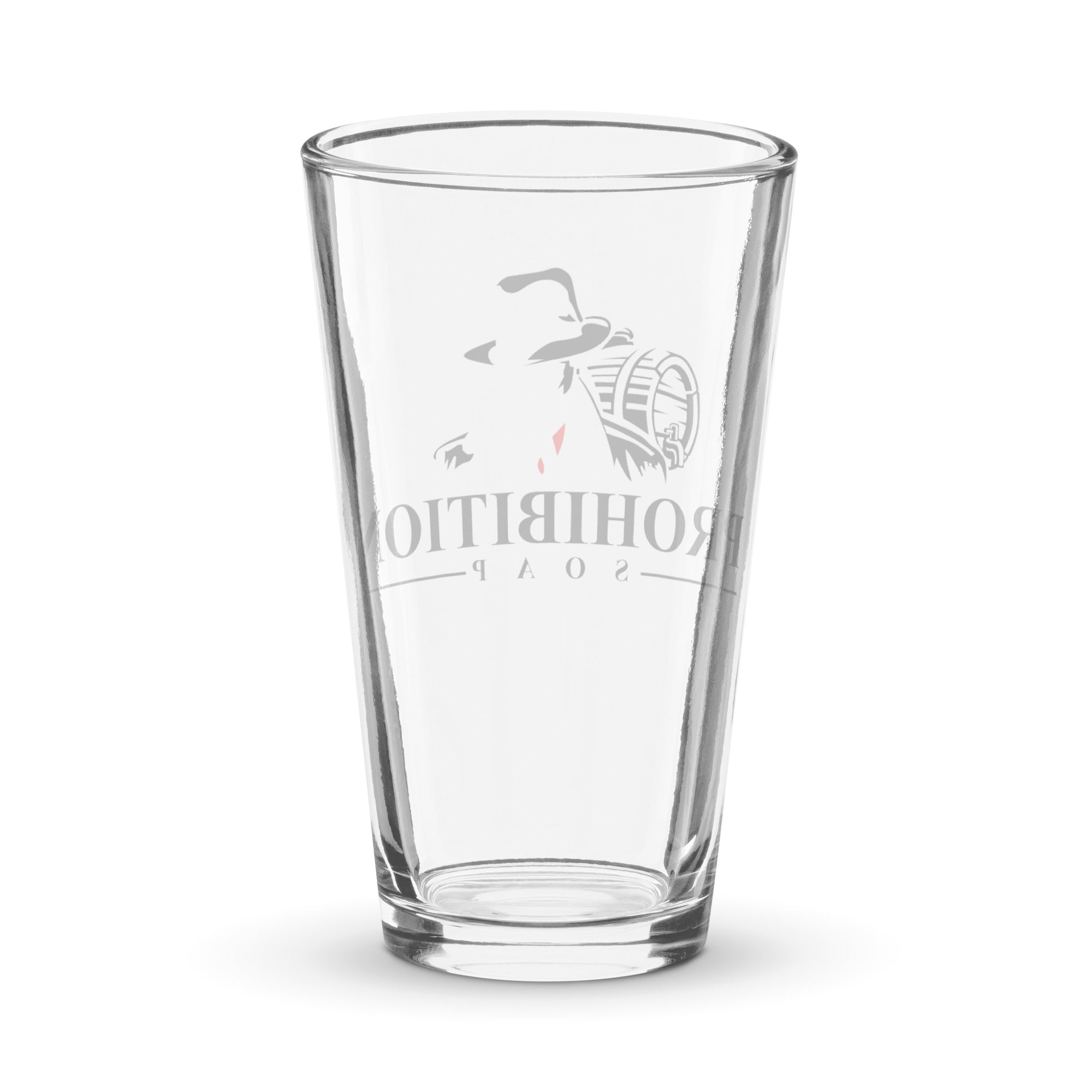 Prohibition Soap Shaker Pint Glass