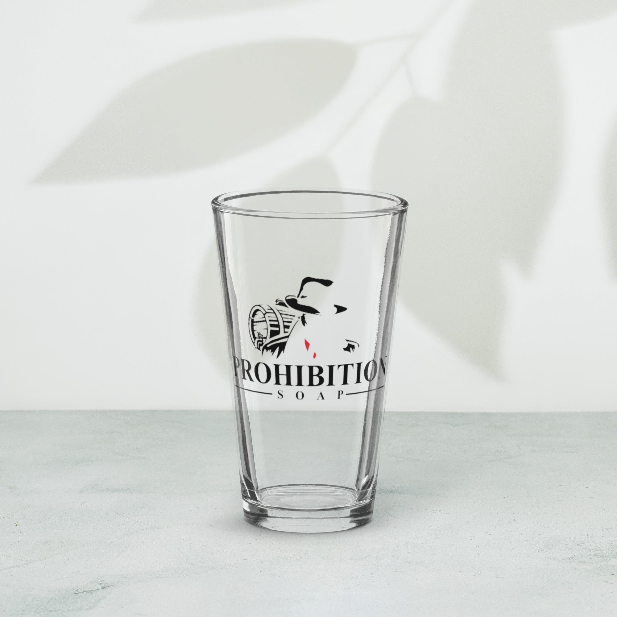 Prohibition Soap Shaker Pint Glass